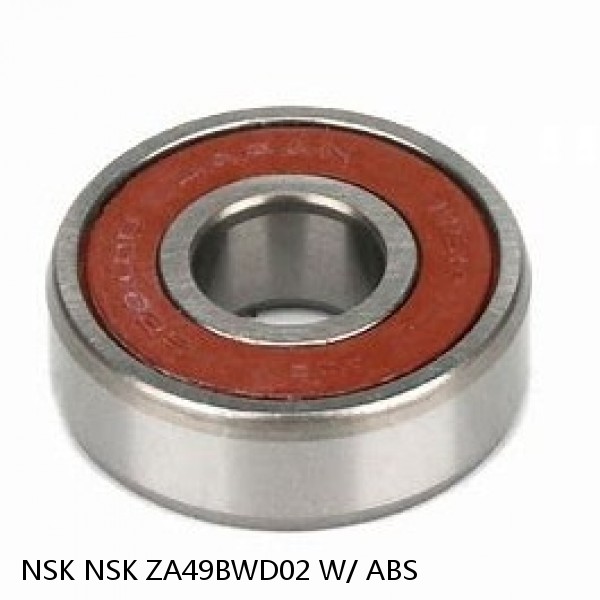 NSK NSK ZA49BWD02 W/ ABS JAPAN Bearing