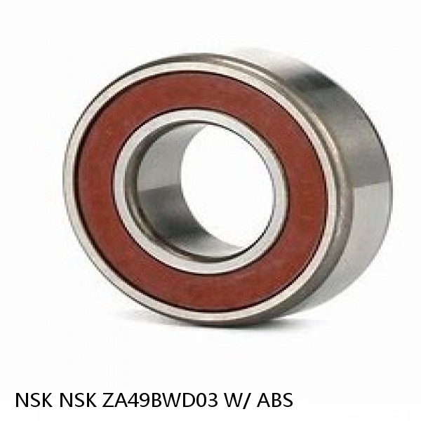 NSK NSK ZA49BWD03 W/ ABS JAPAN Bearing