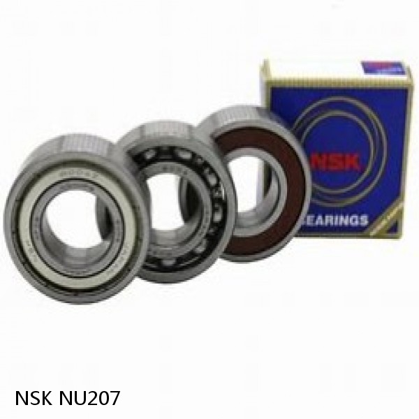 NSK NU207 JAPAN Bearing 50×90×20