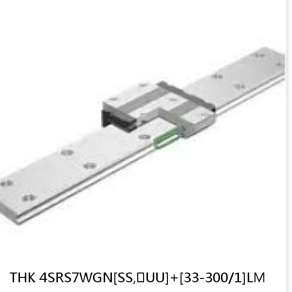 4SRS7WGN[SS,​UU]+[33-300/1]LM THK Miniature Linear Guide Full Ball SRS-G Accuracy and Preload Selectable