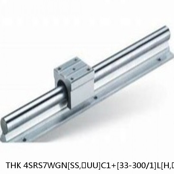 4SRS7WGN[SS,​UU]C1+[33-300/1]L[H,​P]M THK Miniature Linear Guide Full Ball SRS-G Accuracy and Preload Selectable