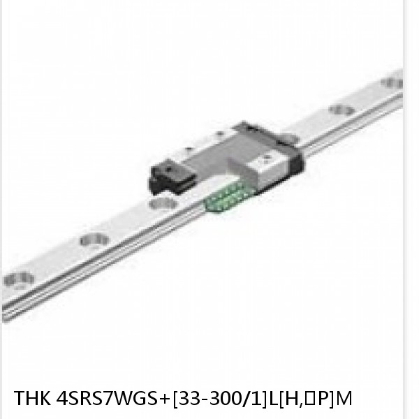 4SRS7WGS+[33-300/1]L[H,​P]M THK Miniature Linear Guide Full Ball SRS-G Accuracy and Preload Selectable