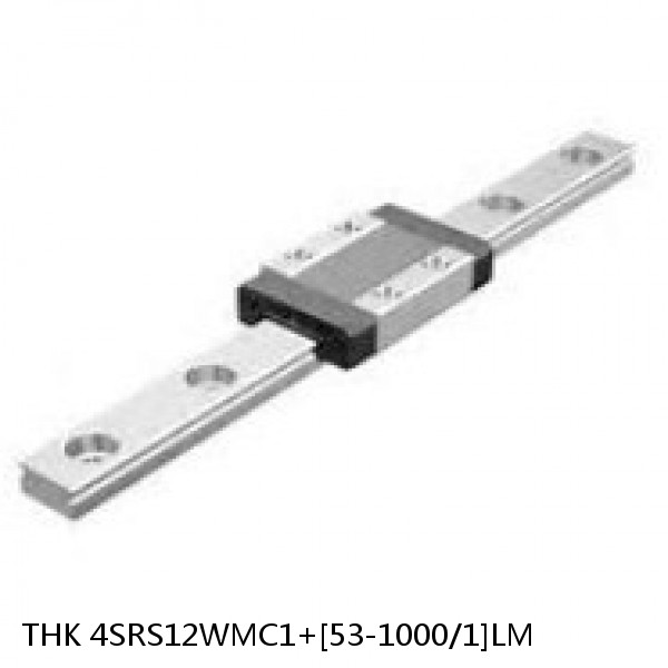 4SRS12WMC1+[53-1000/1]LM THK Miniature Linear Guide Caged Ball SRS Series