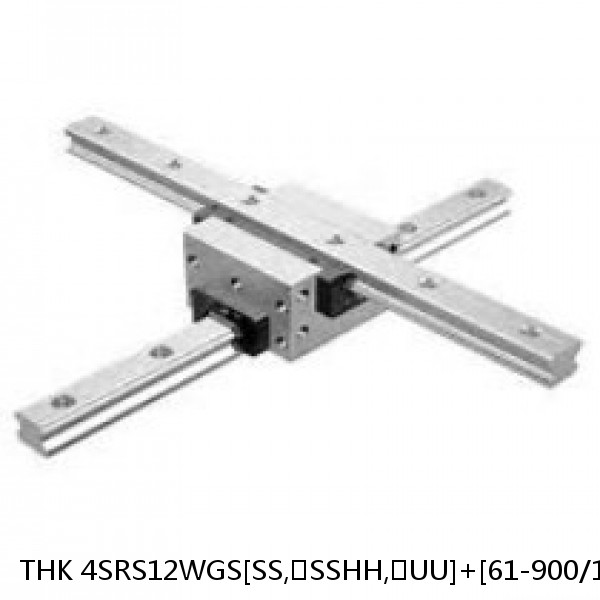 4SRS12WGS[SS,​SSHH,​UU]+[61-900/1]LM THK Miniature Linear Guide Full Ball SRS-G Accuracy and Preload Selectable