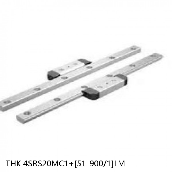 4SRS20MC1+[51-900/1]LM THK Miniature Linear Guide Caged Ball SRS Series