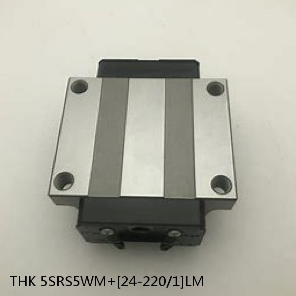 5SRS5WM+[24-220/1]LM THK Miniature Linear Guide Caged Ball SRS Series