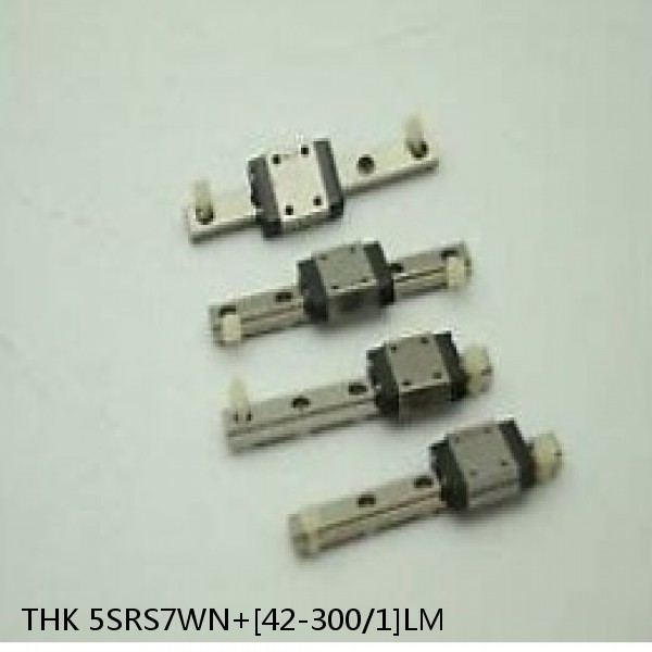 5SRS7WN+[42-300/1]LM THK Miniature Linear Guide Caged Ball SRS Series