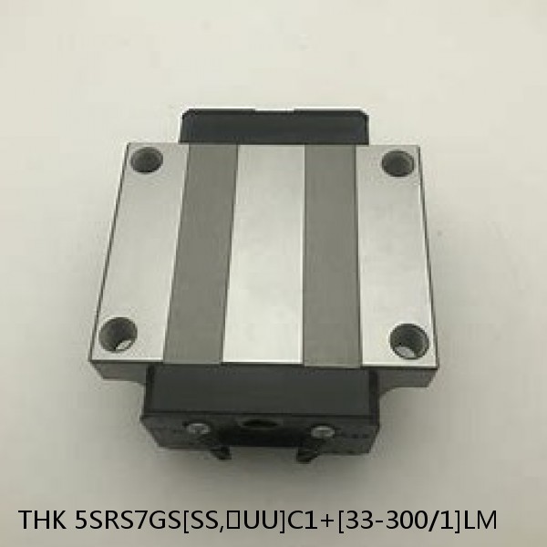 5SRS7GS[SS,​UU]C1+[33-300/1]LM THK Miniature Linear Guide Full Ball SRS-G Accuracy and Preload Selectable