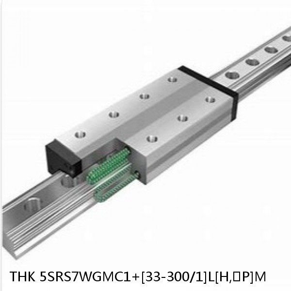 5SRS7WGMC1+[33-300/1]L[H,​P]M THK Miniature Linear Guide Full Ball SRS-G Accuracy and Preload Selectable