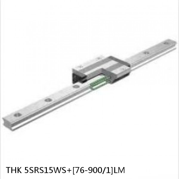 5SRS15WS+[76-900/1]LM THK Miniature Linear Guide Caged Ball SRS Series