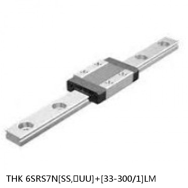 6SRS7N[SS,​UU]+[33-300/1]LM THK Miniature Linear Guide Caged Ball SRS Series