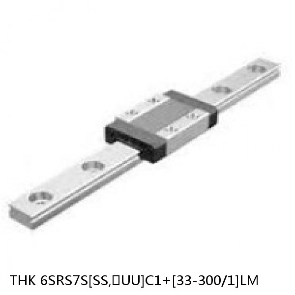 6SRS7S[SS,​UU]C1+[33-300/1]LM THK Miniature Linear Guide Caged Ball SRS Series