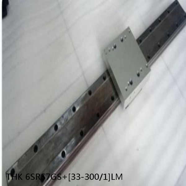 6SRS7GS+[33-300/1]LM THK Miniature Linear Guide Full Ball SRS-G Accuracy and Preload Selectable