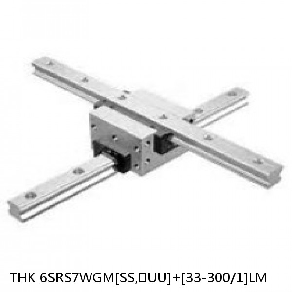 6SRS7WGM[SS,​UU]+[33-300/1]LM THK Miniature Linear Guide Full Ball SRS-G Accuracy and Preload Selectable