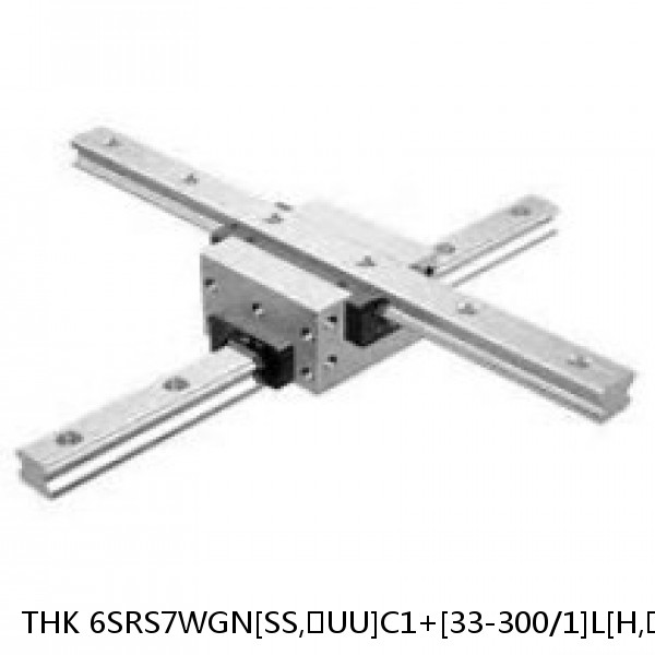 6SRS7WGN[SS,​UU]C1+[33-300/1]L[H,​P]M THK Miniature Linear Guide Full Ball SRS-G Accuracy and Preload Selectable