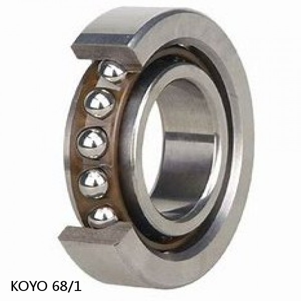 68/1 KOYO Single-row deep groove ball bearings