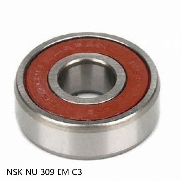 NSK NU 309 EM C3 JAPAN Bearing 85X180X41 #1 small image