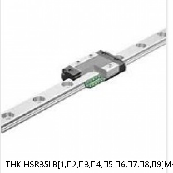 HSR35LB[1,​2,​3,​4,​5,​6,​7,​8,​9]M+[148-2520/1]L[H,​P,​SP,​UP]M THK Standard Linear Guide Accuracy and Preload Selectable HSR Series #1 small image
