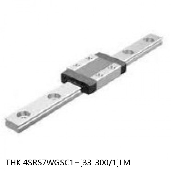 4SRS7WGSC1+[33-300/1]LM THK Miniature Linear Guide Full Ball SRS-G Accuracy and Preload Selectable