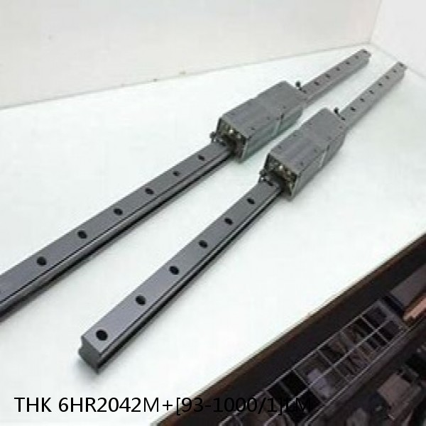 6HR2042M+[93-1000/1]LM THK Separated Linear Guide Side Rails Set Model HR #1 small image