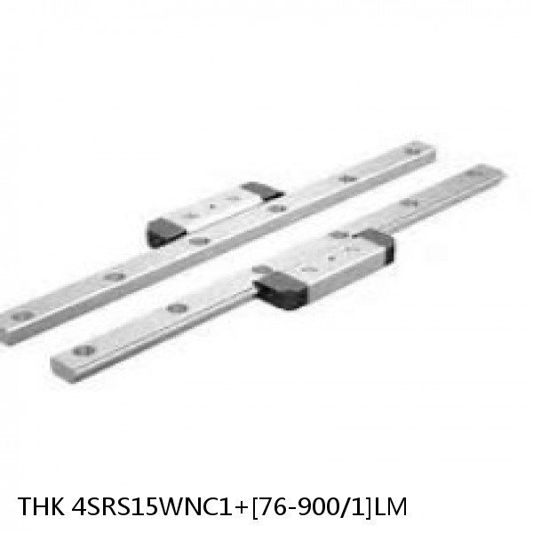 4SRS15WNC1+[76-900/1]LM THK Miniature Linear Guide Caged Ball SRS Series #1 small image
