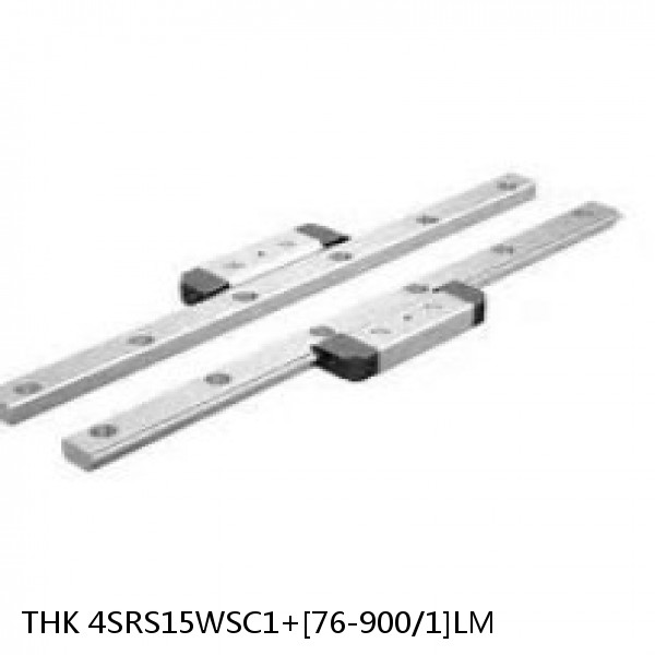 4SRS15WSC1+[76-900/1]LM THK Miniature Linear Guide Caged Ball SRS Series #1 small image