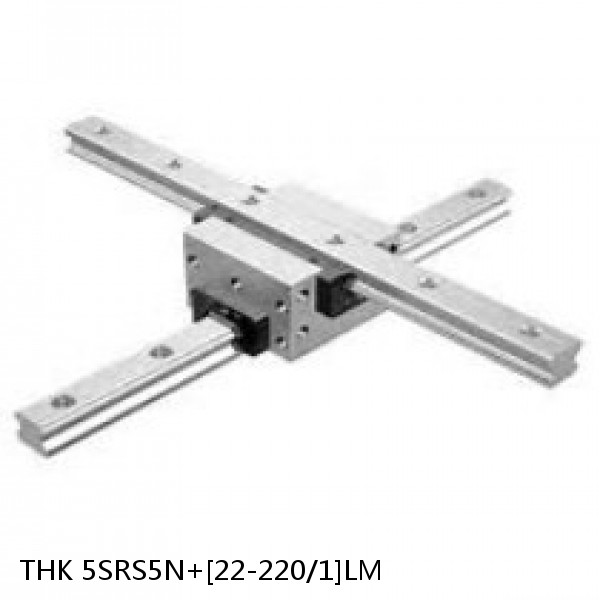 5SRS5N+[22-220/1]LM THK Miniature Linear Guide Caged Ball SRS Series #1 small image