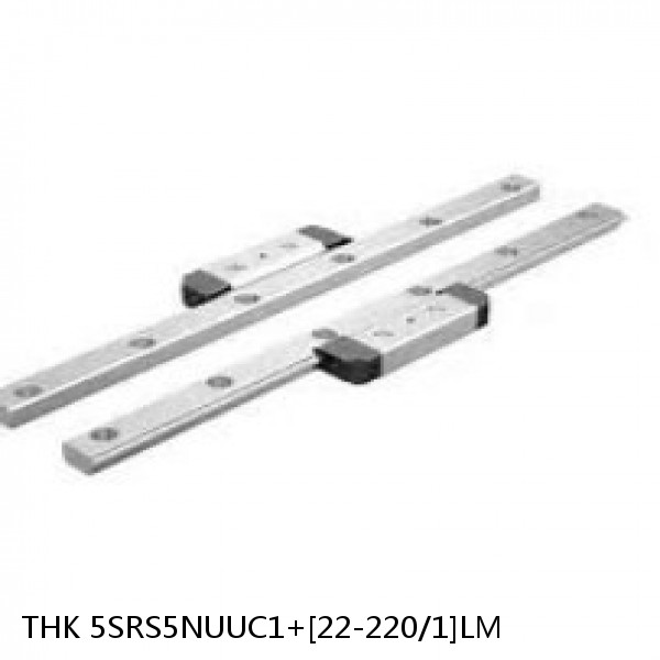 5SRS5NUUC1+[22-220/1]LM THK Miniature Linear Guide Caged Ball SRS Series #1 small image