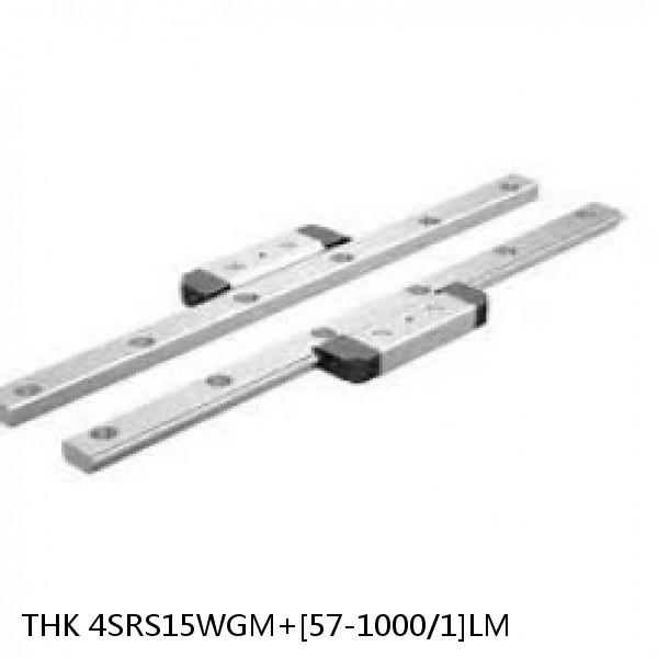 4SRS15WGM+[57-1000/1]LM THK Miniature Linear Guide Full Ball SRS-G Accuracy and Preload Selectable #1 small image