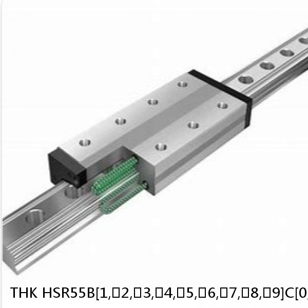 HSR55B[1,​2,​3,​4,​5,​6,​7,​8,​9]C[0,​1]+[180-3000/1]L[H,​P,​SP,​UP] THK Standard Linear Guide Accuracy and Preload Selectable HSR Series #1 small image