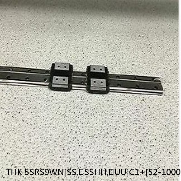 5SRS9WN[SS,​SSHH,​UU]C1+[52-1000/1]L[H,​P]M THK Miniature Linear Guide Caged Ball SRS Series #1 small image