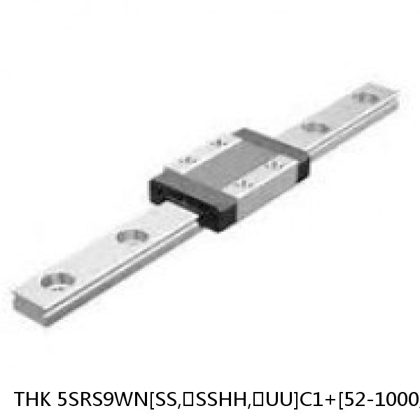 5SRS9WN[SS,​SSHH,​UU]C1+[52-1000/1]LM THK Miniature Linear Guide Caged Ball SRS Series #1 small image