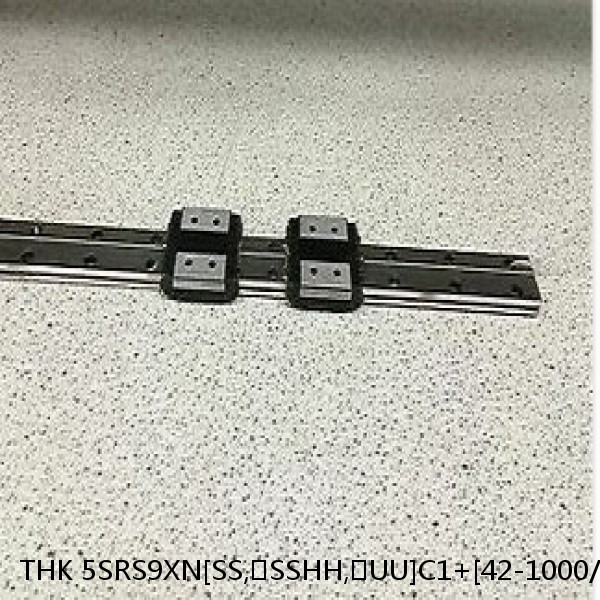 5SRS9XN[SS,​SSHH,​UU]C1+[42-1000/1]LM THK Miniature Linear Guide Caged Ball SRS Series #1 small image