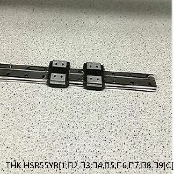 HSR55YR[1,​2,​3,​4,​5,​6,​7,​8,​9]C[0,​1]+[180-3000/1]L THK Standard Linear Guide Accuracy and Preload Selectable HSR Series #1 small image