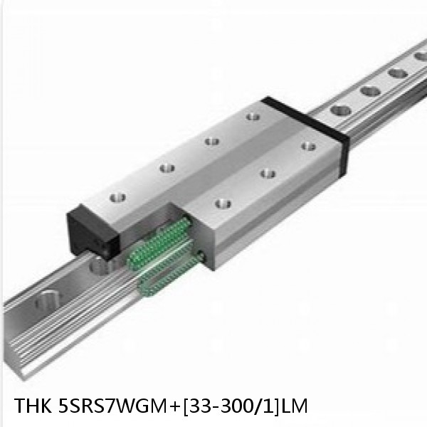 5SRS7WGM+[33-300/1]LM THK Miniature Linear Guide Full Ball SRS-G Accuracy and Preload Selectable