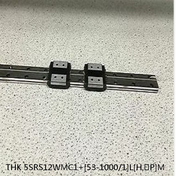 5SRS12WMC1+[53-1000/1]L[H,​P]M THK Miniature Linear Guide Caged Ball SRS Series #1 small image