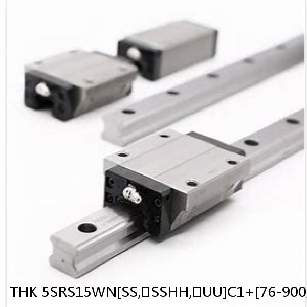 5SRS15WN[SS,​SSHH,​UU]C1+[76-900/1]LM THK Miniature Linear Guide Caged Ball SRS Series #1 small image