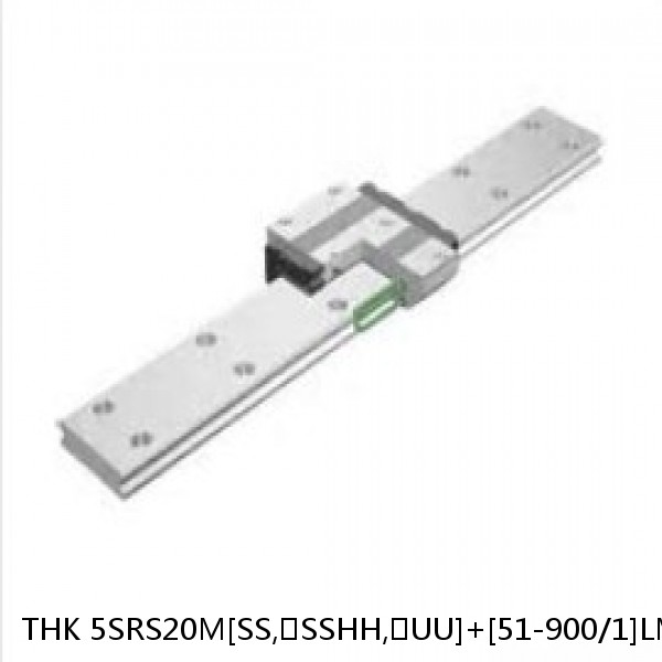 5SRS20M[SS,​SSHH,​UU]+[51-900/1]LM THK Miniature Linear Guide Caged Ball SRS Series