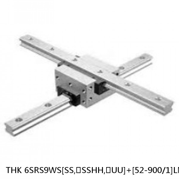 6SRS9WS[SS,​SSHH,​UU]+[52-900/1]LM THK Miniature Linear Guide Caged Ball SRS Series #1 small image