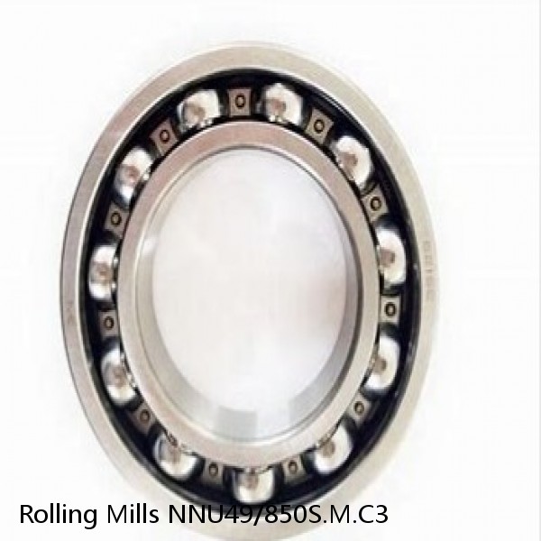 NNU49/850S.M.C3 Rolling Mills Sealed spherical roller bearings continuous casting plants