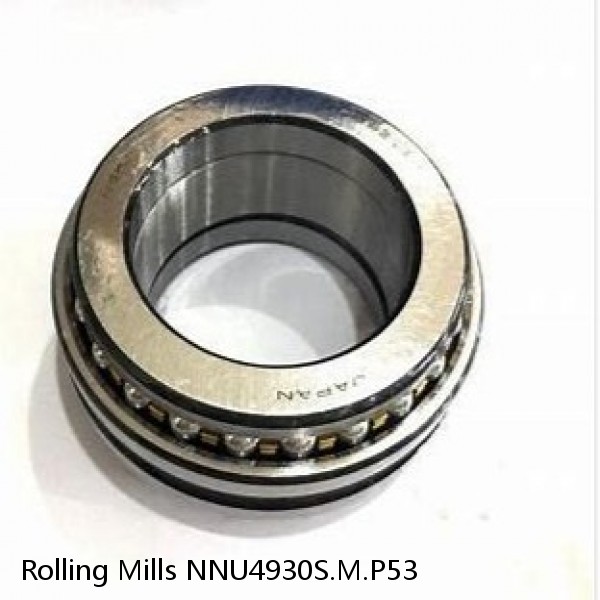 NNU4930S.M.P53 Rolling Mills Sealed spherical roller bearings continuous casting plants