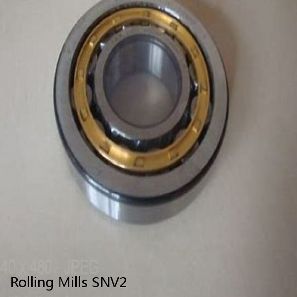SNV2 Rolling Mills BEARINGS FOR METRIC AND INCH SHAFT SIZES
