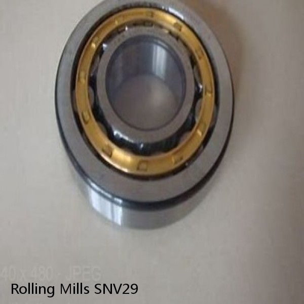SNV29 Rolling Mills BEARINGS FOR METRIC AND INCH SHAFT SIZES
