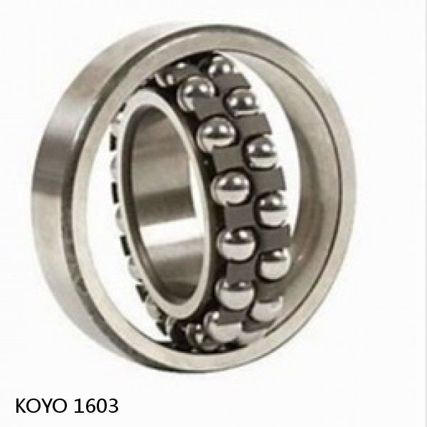 1603 KOYO Single-row deep groove ball bearings
