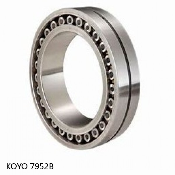 7952B KOYO Single-row, matched pair angular contact ball bearings