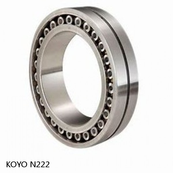 N222 KOYO Single-row cylindrical roller bearings #1 small image