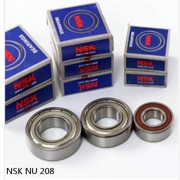 NSK NU 208 JAPAN Bearing #1 image