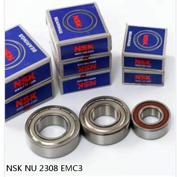 NSK NU 2308 EMC3 JAPAN Bearing 190×340×55 #1 image
