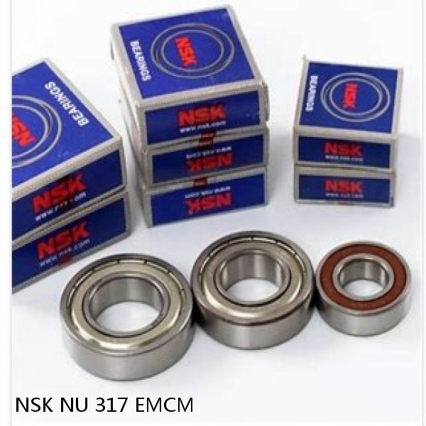 NSK NU 317 EMCM JAPAN Bearing 100×215×47 #1 image