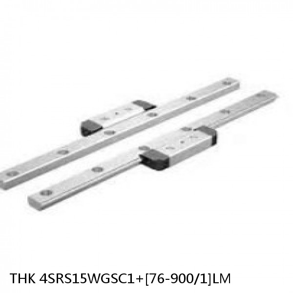 4SRS15WGSC1+[76-900/1]LM THK Miniature Linear Guide Full Ball SRS-G Accuracy and Preload Selectable #1 image